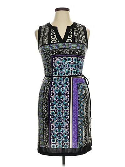 Pre-owned Emma & Michele Cocktail Dress In Purple