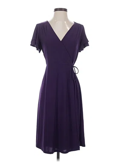 Pre-owned Emma & Michele Cocktail Dress In Purple