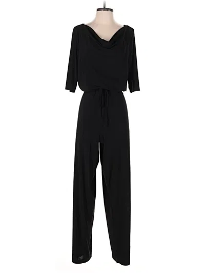 Pre-owned Emma & Michele Jumpsuit In Black