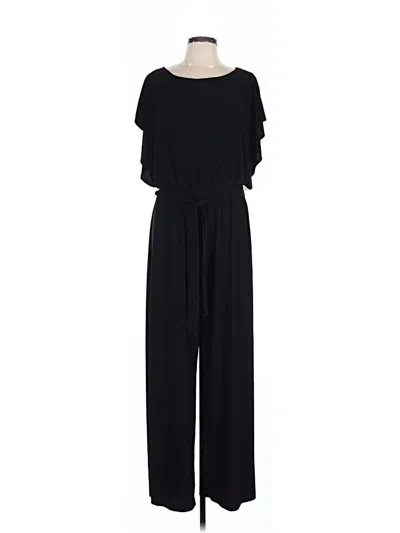 Pre-owned Emma & Michele Jumpsuit In Black