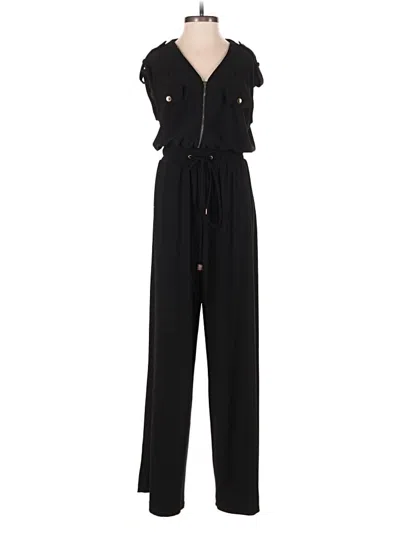 Pre-owned Emma & Michele Jumpsuit In Black
