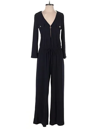 Pre-owned Emma & Michele Jumpsuit In Black