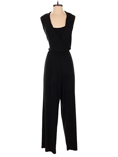 Pre-owned Emma & Michele Jumpsuit In Black