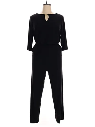 Pre-owned Emma & Michele Jumpsuit In Black