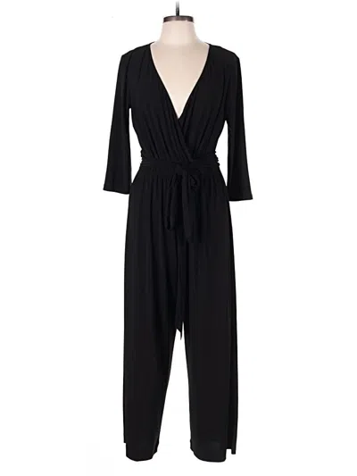 Pre-owned Emma & Michele Jumpsuit In Black