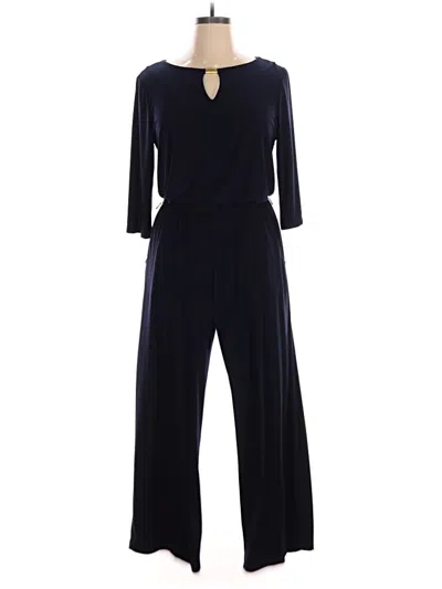 Pre-owned Emma & Michele Jumpsuit In Blue