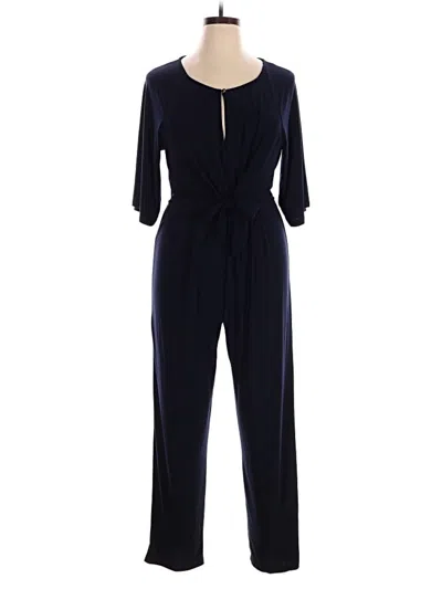 Pre-owned Emma & Michele Jumpsuit In Blue