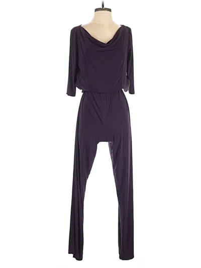 Emma & Michele Jumpsuit In Purple