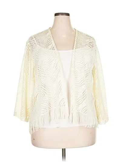 Pre-owned Emma & Michele Kimono In Ivory