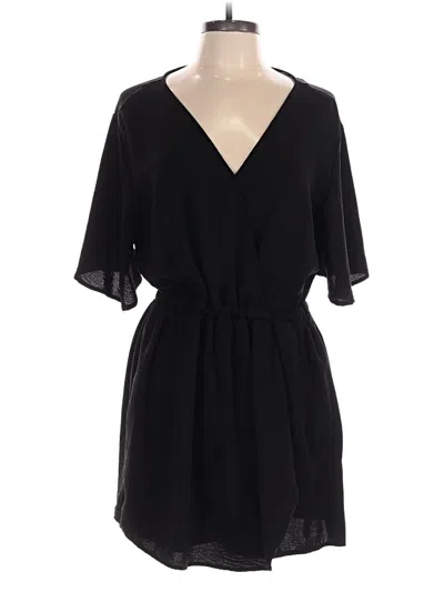 Pre-owned Emma & Michele Romper In Black