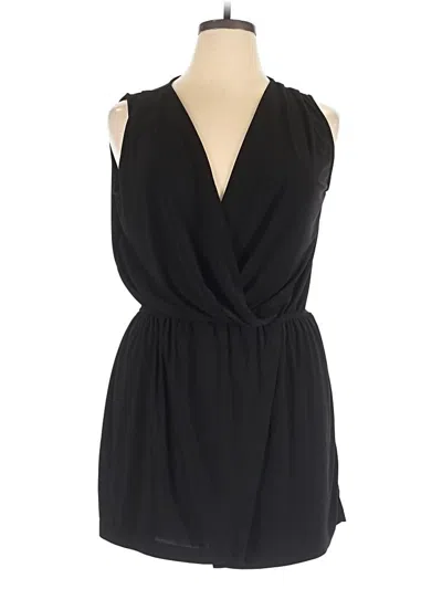 Pre-owned Emma & Michele Romper In Black