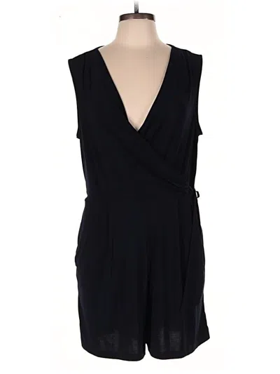 Pre-owned Emma & Michele Romper In Black