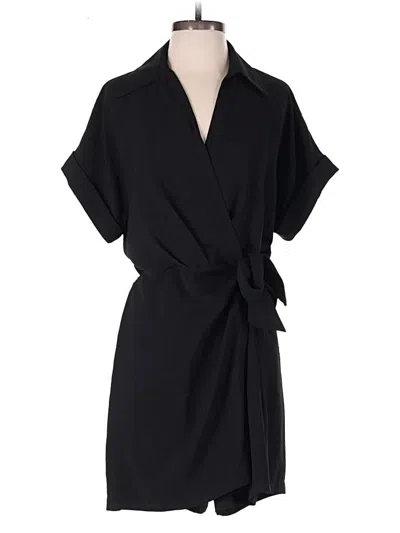 Pre-owned Emma & Michele Romper In Black