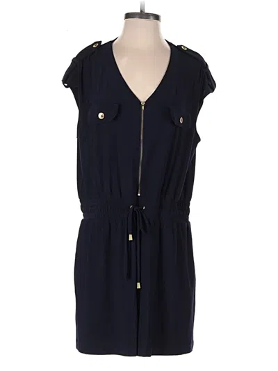 Pre-owned Emma & Michele Romper In Blue
