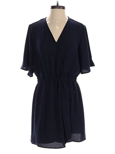 Pre-owned Emma & Michele Romper In Blue
