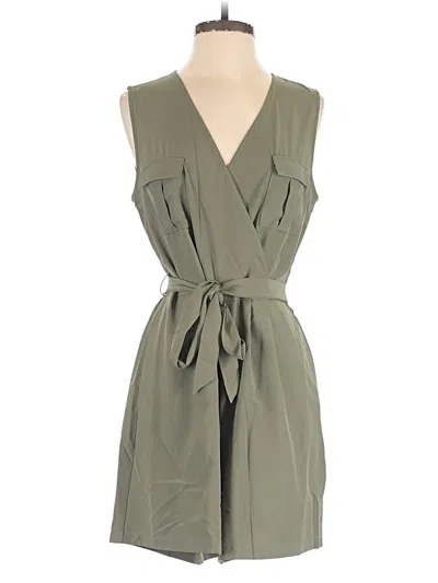 Pre-owned Emma & Michele Romper In Green