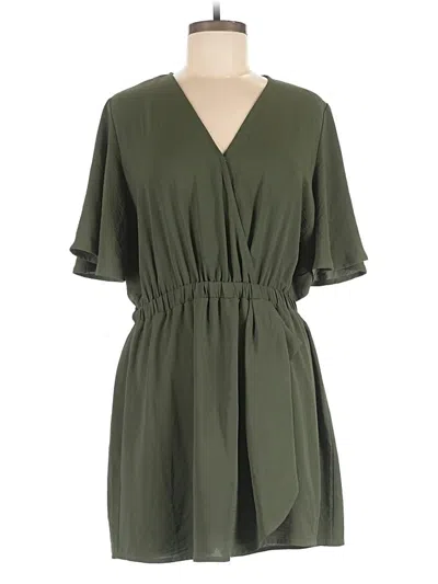 Pre-owned Emma & Michele Romper In Green
