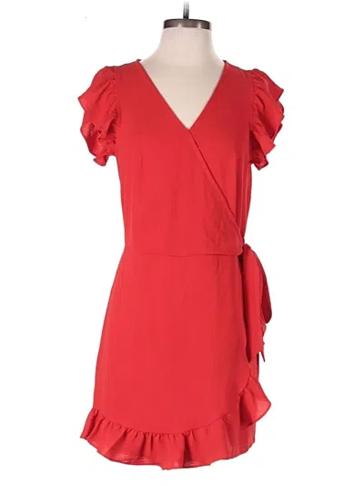 Pre-owned Emma & Michele Romper In Red