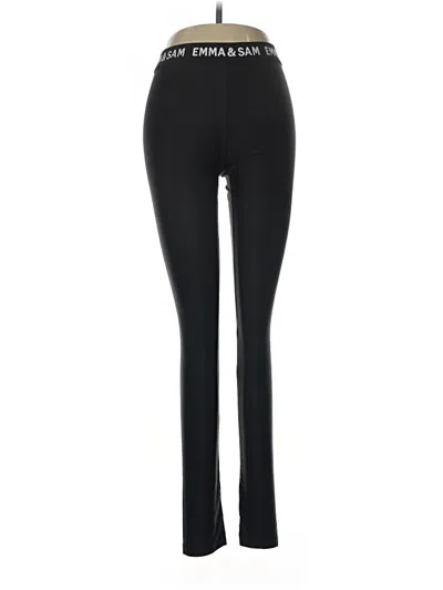 Pre-owned Emma & Sam Active Pants In Black