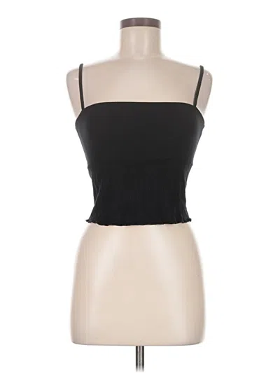 Pre-owned Emma & Sam Tank Top Black Strapless Neckline Tops