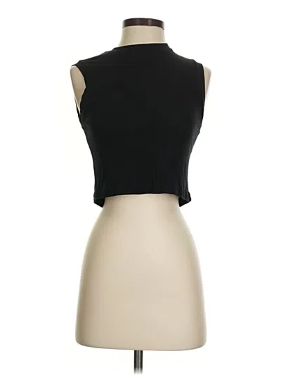 Pre-owned Emma & Sam Tank Top Black Turtleneck Tops