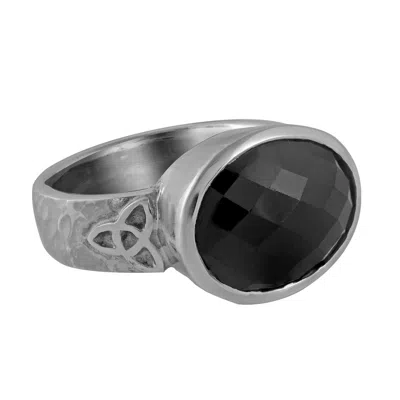 Emma Chapman Jewels Men's Black Babylon Ring