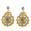 Emma Chapman Jewels Women's Blue Bali Aquamarine Drop Earrings In Blue