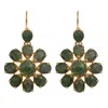 Emma Chapman Jewels Women's Green Boston Strawberry Onyx Dangle Earrings