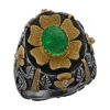 Emma Chapman Jewels Women's Green Mahari Emerald Diamond Ring In Green