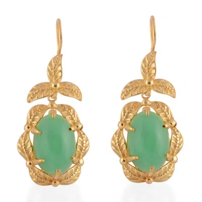 Emma Chapman Jewels Women's Green Tashi Chrysoprase Earrings