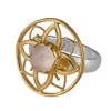 Emma Chapman Jewels Women's Pink Bali Rose Quartz Statement Ring In Pink