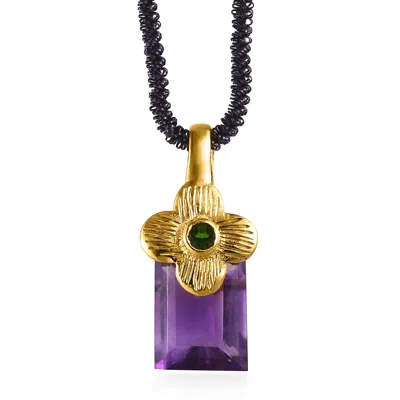 Emma Chapman Jewels Women's Pink / Purple Clara Amethyst Pendant In Multi