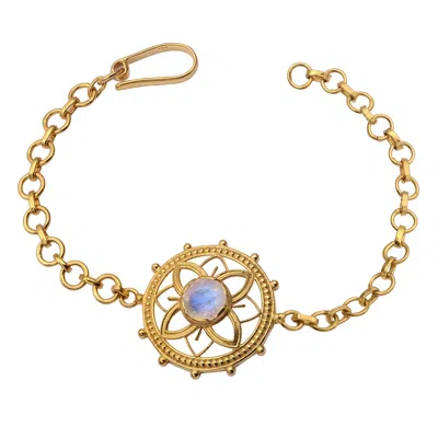 Emma Chapman Jewels Women's White Bali Moonstone Bracelet