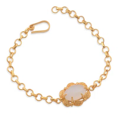 Emma Chapman Jewels Women's White Tashi Moonstone Bracelet