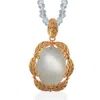 Emma Chapman Jewels Women's White Tashi Moonstone Pendant In White