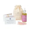 Emma Coleman Skincare Neutrals Emma Coleman Rose Gua Sha Facial Ritual Kit In Red