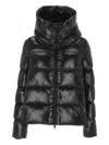 Emma E Gaia Hooded Jacket In Black