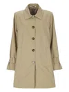 Emma E Gaia Single-breasted Trench Coat