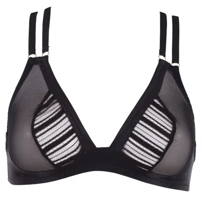 Emma Harris Women's Black Theodora Midnight Soft Bra