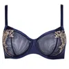Emma Harris Women's Blue Elsa Balcony Bra In Blue