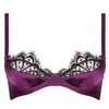Emma Harris Women's Renee Balcony Bra In Blackberry In Multi