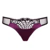 Emma Harris Women's Renee Thong In Blackberry In Purple