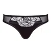 Emma Harris Women's Tiffany Thong In Midnight Black In Black