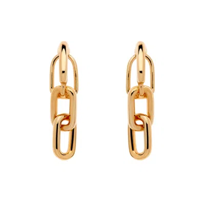 Emma Holland Jewellery Women's Gold Chain Clip Earrings