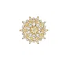 Emma Holland Jewellery Women's Gold Crystal Star Brooch - Limited Edition In Gold