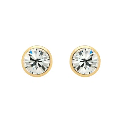 Emma Holland Jewellery Women's Gold Crystal Stud Earrings