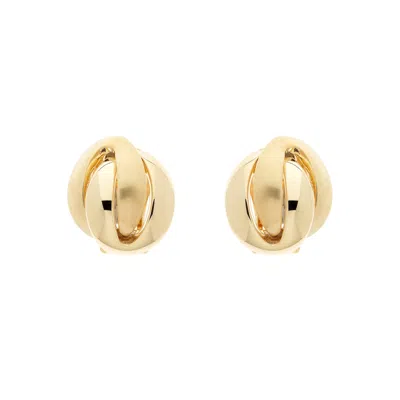 Emma Holland Jewellery Women's Gold Knot Clip Earrings