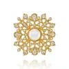 Emma Holland Jewellery Women's Gold / White Gold Crystal & Pearl Brooch - Limited Edition In Multi