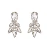 Emma Holland Jewellery Women's Silver Platinum & Crystal Chandelier Clip Earrings In Silver