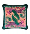 Emma J Shipley Velvet Lynx Cushion